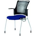 ■PLUS 629517)会議イス チェダーC MB-W61SH NBL〔品番:MBW61SHNBL〕【2104779:0】[送料別途見積り][法人・事業所限定][外直送][店頭受取不可]