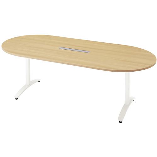 ■PLUS 679380)ロンナ会議テーブル NN-2110TAOH LW/W4〔品番:NN2110TAOHLWW4〕【2104880:0】[送料別途見積り][法人・事業所限定][外直送][店頭受取不可]