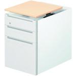 ■PLUS 673154)ステージオ キャビネットST-046SC-3T WM/W4〔品番:ST046SC3TWMW4〕【2106368:0】[送料別途見積り][法人・事業所限定][外直送][店頭受取不可]