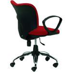 ■プラス 693189)事務イス プロップ KB-A95SEL-UN RD 〔品番:KBA95SELUNRD〕【2107605:0】[送料別途見積り][法人・事業所限定][外直送][店頭受取不可]｜ホームセンターバロー　店