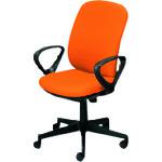 ■PLUS 697846)事務イス プリセア KB-K63SL OR〔品番:KBK63SLOR〕【2107687:0】[送料別途見積り][法人・事業所限定][外直送][店頭受取不可]｜ホームセンターバロー　店