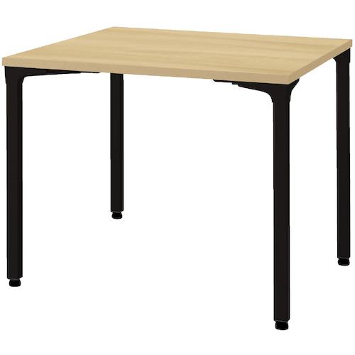 ■PLUS 679331)ロンナ会議テーブル NN-0909PAS LW/BK〔品番:NN0909PASLWBK〕【2108037:0】[送料別途見積り][法人・事業所限定][外直送][店頭受取不可]