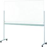 ■PLUS 21076)ホワイトボード W-KR360 WH/WH〔品番:WKR360WHWH〕【2108191:0】[送料別途見積り][法人・事業所限定][外直送][店頭受取不可]