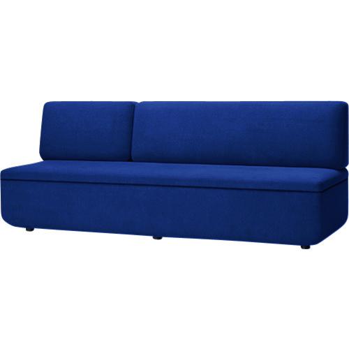 ■PLUS 51468)WFソファ 3人掛背付 LS-WFS13S CDB〔品番:LSWFS13SCDB〕【2109366:0】[送料別途見積り][法人・事業所限定][外直送][店頭受取不可]｜ホームセンターバロー　店