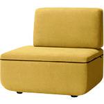 ■PLUS 33899)WF ソファ 1人掛ワイドR LS-WFS14RS YL〔品番:LSWFS14RSYL〕【2110844:0】[送料別途見積り][法人・事業所限定][外直送][店頭受取不可]