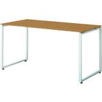 ■PLUS 632184)SQ デスク(配線口付)SQ-W146H T2/M4〔品番:SQW146HT2M4〕【2111550:0】[送料別途見積り][法人・事業所限定][外直送][店頭受取不可]