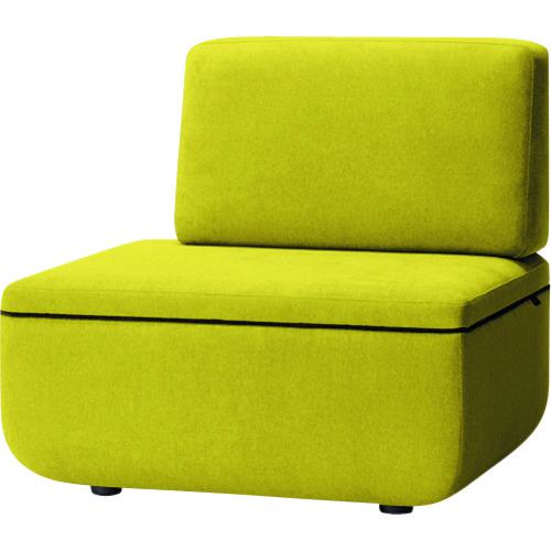 ■PLUS 51482)WFソファ 1人掛ワイドR LS-WFS14RS CPG〔品番:LSWFS14RSCPG〕【2111644:0】[送料別途見積り][法人・事業所限定][外直送][店頭受取不可]
