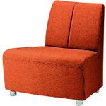 ■プラス 26634)LS-RE ロビーチェア扇外コーナーLS-RE-R OR〔品番:LSREROR〕【2111734:0】[送料別途見積り][法人・事業所限定][外直送][店頭受取不可]｜ホームセンターバロー　店