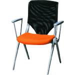 ■プラス 656125)会議イス カイノス MB-J10ME OR 〔品番:MBJ10MEOR〕【2112107:0】[送料別途見積り][法人・事業所限定][外直送][店頭受取不可]