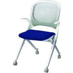 ■PLUS 657801)会議イス エラーテ MB-Q50S BL〔品番:MBQ50SBL〕【2112151:0】[送料別途見積り][法人・事業所限定][外直送][店頭受取不可] 44,154円