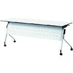 ■PLUS 621920)会議テーブル リネロ2 LD-620M-70 WS〔品番:LD620M70WS〕【2113038:0】[送料別途見積り][法人・事業所限定][外直送][店頭受取不可]