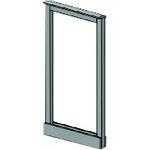 ■PLUS 625001)LFパネル フレーム LF-F0410 DGY〔品番:LFF0410〕【2115090:0】[送料別途見積り][法人・事業所限定][外直送][店頭受取不可]
