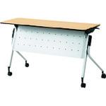 ■PLUS 610360)会議テーブル リネロ2 LD-415M WM〔品番:LD415MWM〕【2117156:0】[送料別途見積り][法人・事業所限定][外直送][店頭受取不可]