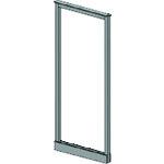 ■PLUS 625018)LFパネル フレーム LF-F0616 DGY〔品番:LFF0616〕【2117786:0】[送料別途見積り][法人・事業所限定][外直送][店頭受取不可]