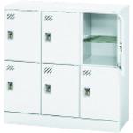 ■PLUS 617197)多人数用ロッカー KL-L32N W4〔品番:KLL32NW4〕【2118587:0】[送料別途見積り][法人・事業所限定][外直送][店頭受取不可]
