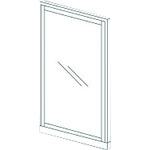 ■PLUS 682604)KIパネルガラス透明KI-1220G LGY〔品番:KI1220GLGY〕【2119633:0】[送料別途見積り][法人・事業所限定][外直送][店頭受取不可]