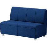 ■プラス 26621)LS-RE ロビーチェア2人掛 LS-RE-N DB〔品番:LSRENDB〕【2119766:0】[送料別途見積り][法人・事業所限定][外直送][店頭受取不可]