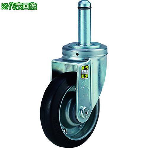 ■ERECTA キャスター (エレクターシェルフ用) 導電性ゴム車 φ125mm〔品番:R125E〕【2120566:0】[送料別途見積り][法人・事業所限定][外直送][店頭受取不可]