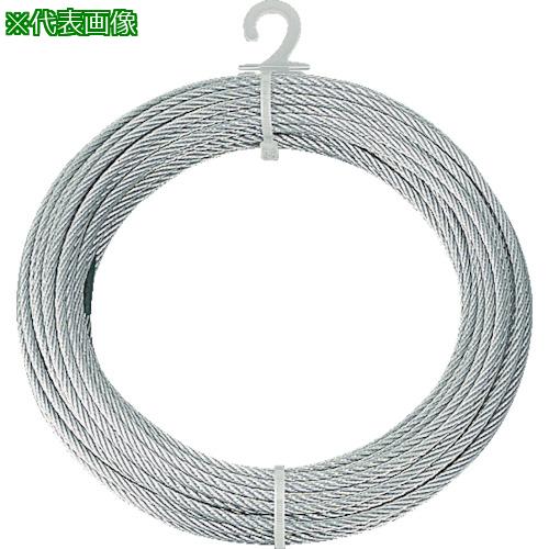 ■TRUSCO メッキ付ワイヤーロープ Φ9mmX30m〔品番:CWM9S30〕【2134705:0】[店頭受取不可]｜ホームセンターバロー　店