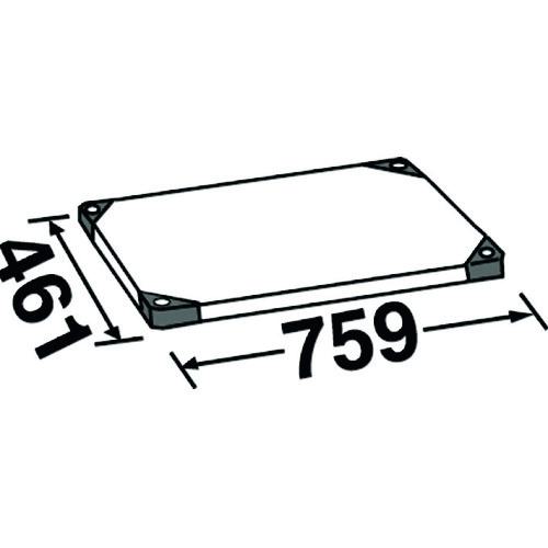 ■ERECTA 430ソリッドエレクターシェルフMSS760W759xD461mm〔品番:MSS760〕【2147035:0】[送料別途見積り][法人・事業所限定][外直送][店頭受取不可]