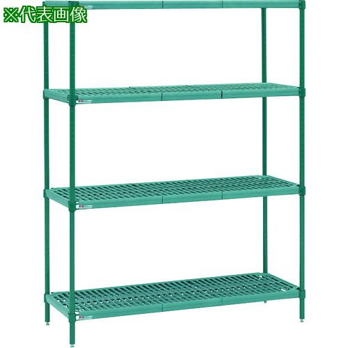 ■ERECTA スーパーエレクタープロ 間口1823mm×奥行530mm×高さ1591mm 4段〔品番:PR2172NK363PK34〕【2147771:0】[送料別途見積り][法人・事業所限定][外直送][店頭受取不可]
