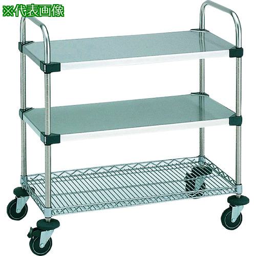■ERECTA サイドアップエレクターカート UTTカート2型 間口911mm×奥行614mm×高さ963mm 3段〔品番:NUTT4U2S〕【2148594:0】[送料別途見積り][法人・事業所限定][外直送][店頭受取不可]