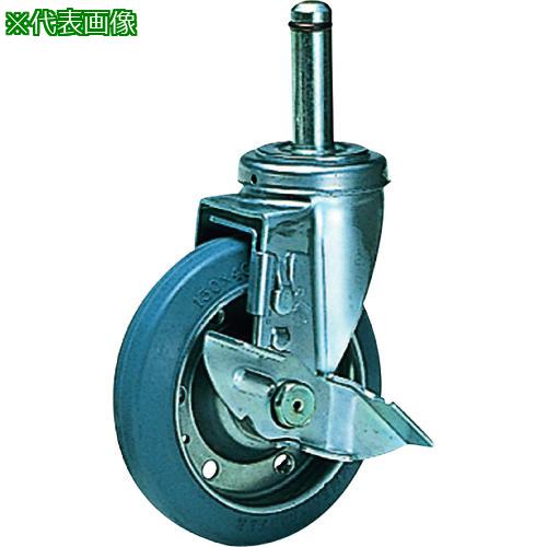 ■ERECTA キャスター (エレクターシェルフ用) ゴム車 φ125mm ステンレス金具 ストッパー付き〔品番:S125RS〕【2148673:0】[送料別途見積り][法人・事業所限定][外直送][店頭受取不可]｜ホームセンターバロー　店 12,791円