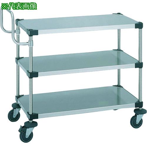 ■ERECTA スーパーエレクターカート UTSカート 間口1033mm&times;奥行461mm&times;高さ946mm 3段〔品番:NUTS2SLS〕【2148944:0】[送料別途見積り][法人・事業所限定][外直送][店頭受取不可]｜ホームセンターバロー　店