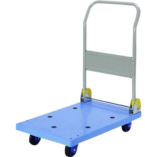 ■ヨドノ 樹脂製ポータブルカー 折り畳みハンドル式〔品番:101PA〕【2150090:0】[送料別途見積り][法人・事業所限定][外直送][店頭受取不可]｜ホームセンターバロー　店