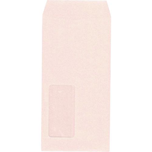 ■キングコーポ 長形3号 窓明封筒 No.13枠ナシ HIソフト ピンク1000枚X1箱〔品番:120113〕【2164022:0】[法人・事業所限定][直送元][店頭受取不可]
