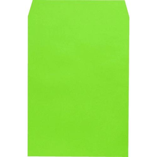 ■キングコーポ 角形2号 85g スミ貼グリーン500枚X1箱〔品番:080408〕【2165563:0】[法人・事業所限定][直送元][店頭受取不可]