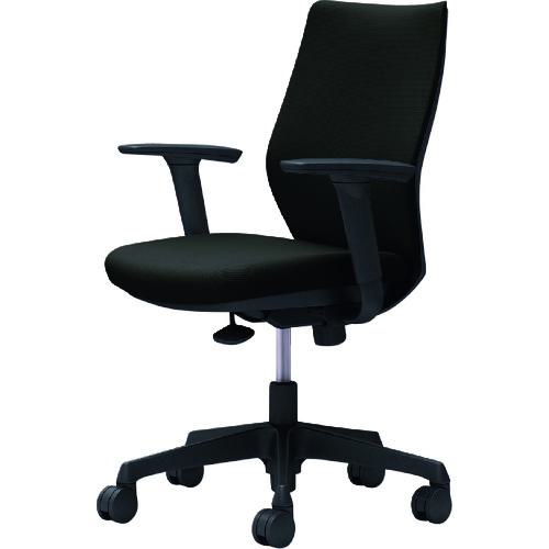 ■OKAMURA CG-M 可動肘 背パッド ハンガー無 ブラックボディ ナイロンキャスター ブラック〔品番:CG97ZRFM31〕【2166901:0】[送料別途見積り][法人・事業所限定][外直送][店頭受取不可]