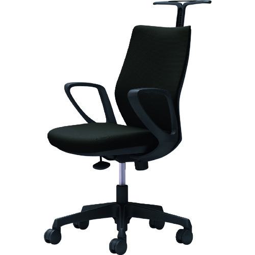 ■OKAMURA CG-M 固定肘 背パッド ハンガー有 ブラックボディ ナイロンキャスター ブラック〔品番:CG28ZRFM31〕【2166947:0】[送料別途見積り][法人・事業所限定][外直送][店頭受取不可]