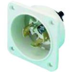 ■アメリカン電機 引掛形フランジインレット〔品番:4625〕【2168287:0】[送料別途見積り][掲外取寄][店頭受取不可]