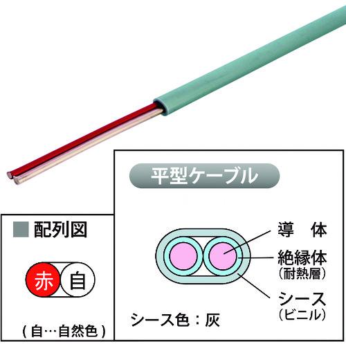 ■JAPPY 弱電回路用 耐熱電線〔品番:HP09X2CJP〕【2169849:0】[送料別途見積り][掲外取寄][店頭受取不可]