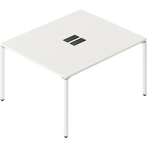 ■NAIKI ビティー ワークテーブル〔品番:BT1412KHWH〕【2176949:0】[送料別途見積り][法人・事業所限定][外直送][店頭受取不可]｜ホームセンターバロー　店