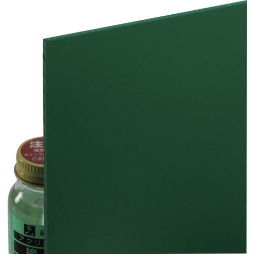 ■光 エンビ板 緑 2×910×900mm〔品番:EB9924〕【2177966:0】[送料別途見積り][店頭受取不可]