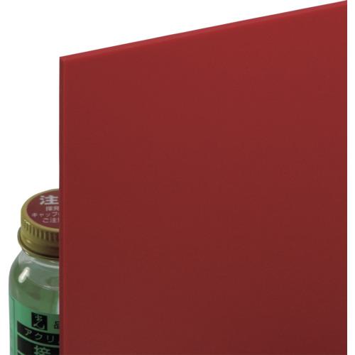 ■光 エンビ板 赤3×1820×910mm〔品番:EB18932〕【2178202:0】[送料別途見積り][法人・事業所限定][外直送][店頭受取不可]