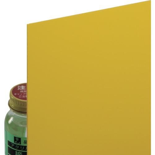 ■光 エンビ板 黄 2×1820×910mm〔品番:EB18923〕【2178216:0】[送料別途見積り][法人・事業所限定][外直送][店頭受取不可]