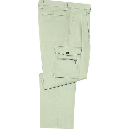■自重堂 パンツア-ス グリ-ン 91〔品番:1400203991〕【2181577:0】[送料別途見積り][掲外取寄][店頭受取不可]