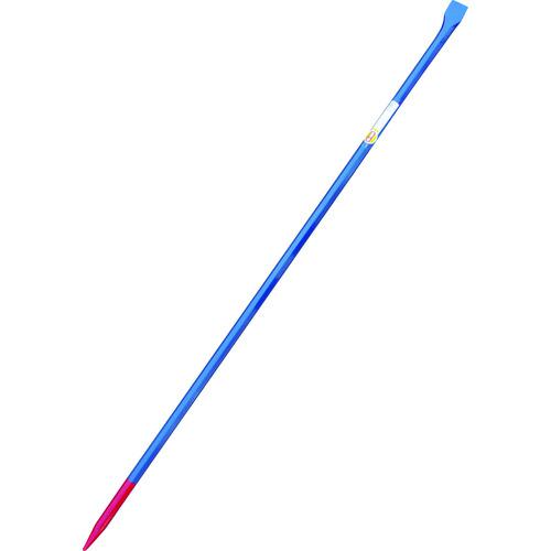 ■モクバ印 金テコ 43巾×25Φ×1500mm〔品番:D1115〕【2182416:0】[直送DS][店頭受取不可]