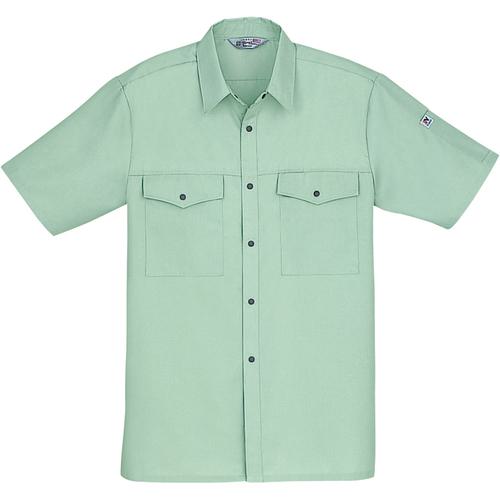 ■自重堂 シャツペ-ル グリ-ン 4L〔品番:17660744L〕【2183139:0】[送料別途見積り][掲外取寄][店頭受取不可]