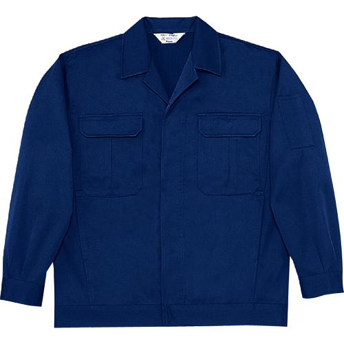 ■自重堂 ブルゾン ネービー 5L〔品番:10000115L〕【2183154:0】[送料別途見積り][掲外取寄][店頭受取不可]