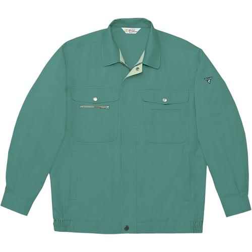 ■自重堂 ブルゾングリ-ン S〔品番:14000012S〕【2187870:0】[送料別途見積り][掲外取寄][店頭受取不可]