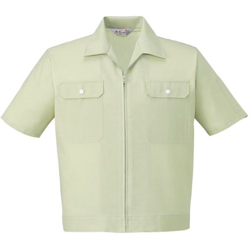 ■自重堂 ブルゾンア-ス グリ-ン S〔品番:2160039S〕【2195794:0】[送料別途見積り][掲外取寄][店頭受取不可]
