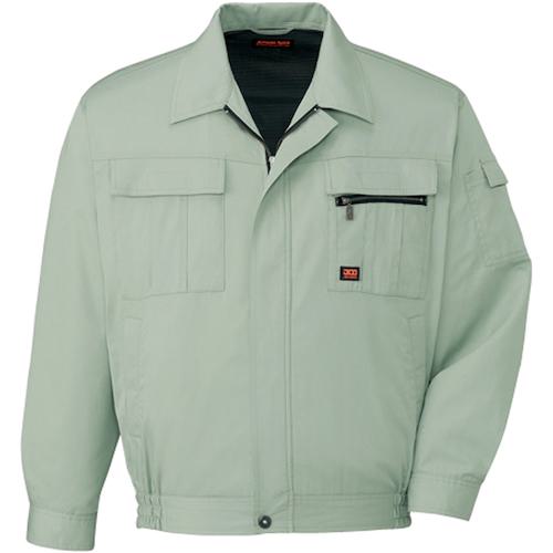 ■自重堂 ブルゾンア-ス グリ-ン 4L〔品番:463000394L〕【2196575:0】[送料別途見積り][掲外取寄][店頭受取不可]｜ホームセンターバロー　店