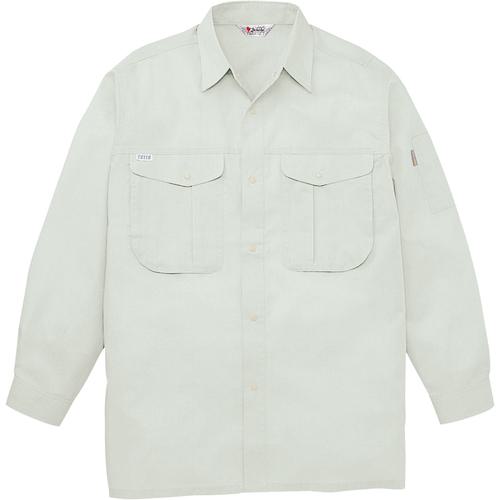 ■自重堂 シャツ ストーングレー M〔品番:44504050M〕【2199652:0】[送料別途見積り][掲外取寄][店頭受取不可]