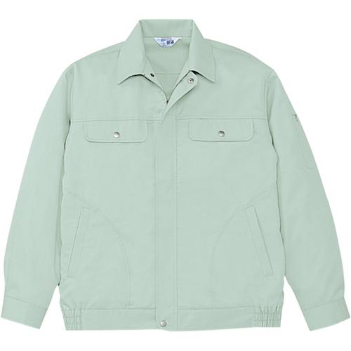 ■自重堂 ブルゾンア-ス グリ-ン L〔品番:34100039L〕【2205084:0】[送料別途見積り][掲外取寄][店頭受取不可]
