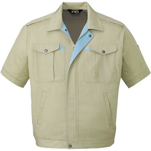 ■自重堂 ブルゾンア-ス グリ-ン M〔品番:404039M〕【2206912:0】[送料別途見積り][掲外取寄][店頭受取不可]｜ホームセンターバロー　店