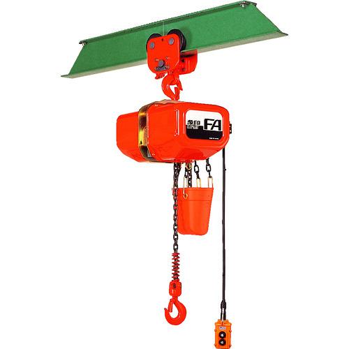 ■象印 電気チェーンブロック 2t 揚程4m〔品番:FAP02040〕【2213263:0】[送料別途見積り][法人・事業所限定][直送][店頭受取不可]｜ホームセンターバロー　店